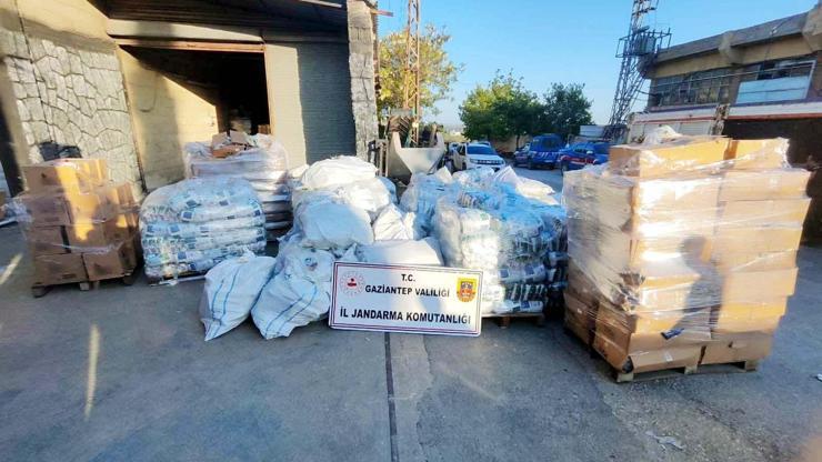 Gaziantep'te sahte deterjan operasyonu