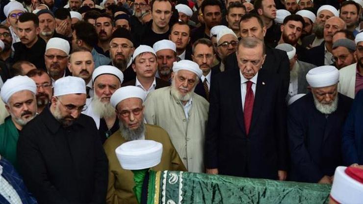Cumhurbaşkanı Erdoğan, Hasan Kılıçın cenaze törenine katıldı