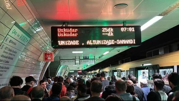 Üsküdar - Samandıra Metro Hattı arızası düzeldi mi, kullanılıyor mu