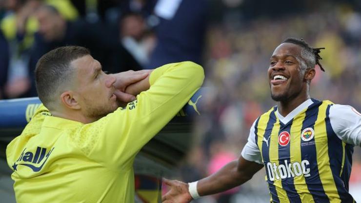 Fenerbahçede İsmail Kartaldan Beşiktaş derbisinde Edin Dzeko sürprizi