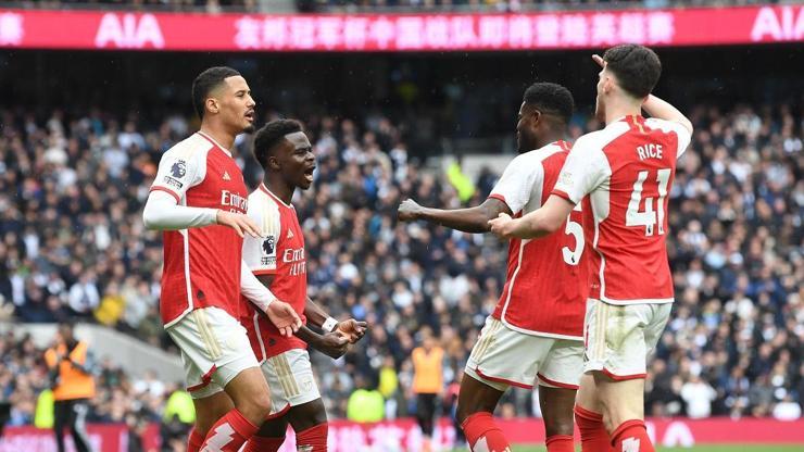 Kuzey Londra derbisinde kazanan Arsenal