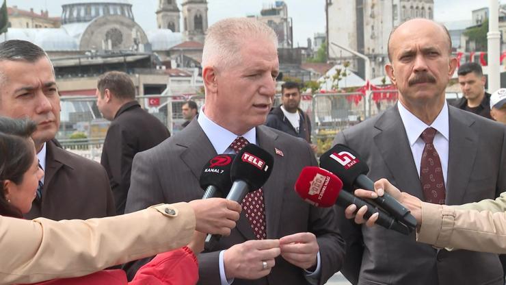 Vali Gülden 1 Mayıs öncesi Taksim’de açıklama