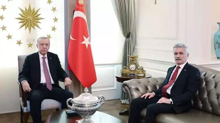 Cumhurbaşkanı Erdoğan, Danıştay Başkanı Yiğiti kabul etti