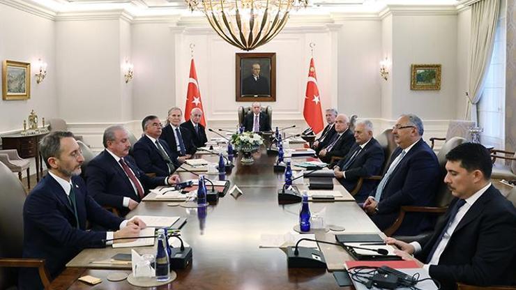 Cumhurbaşkanlığı Yüksek İstişare Kurulu, Erdoğan başkanlığında toplandı
