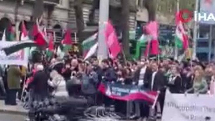 Gösteriler yayılmaya devam ediyor İrlanda’daki Trinity Üniversitesi’nde Filistin’e destek