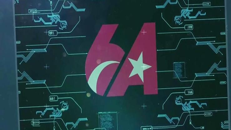 Türksat 6A için ay-yıldızlı logo