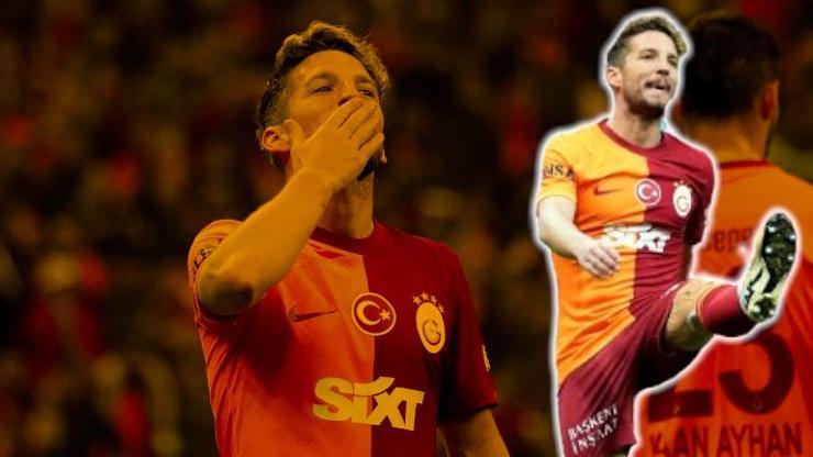 Galatasarayda Dries Mertensin yeni maaşı belli oldu İşte sözleşmenin detayları...