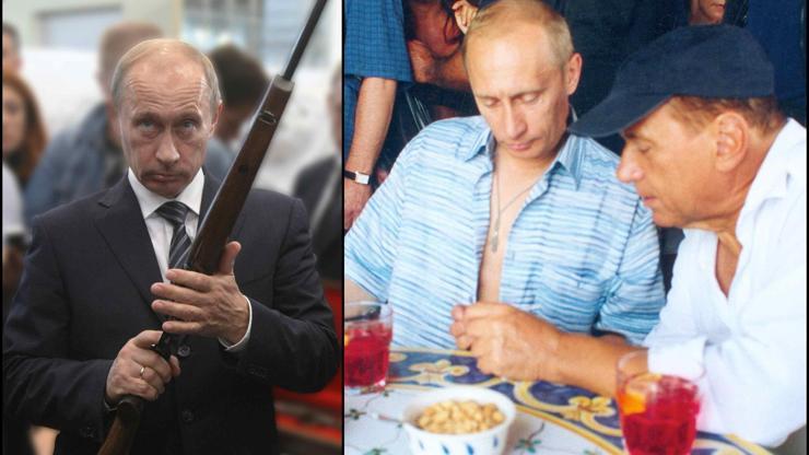 Putinden tuhaf hediye... Berlusconinin midesi kaldırmadı: Kalbini çıkarıp tabağa koydu