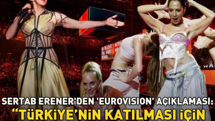 Sertab Erenerin Eurovision açıklaması sosyal medyayı salladı: ‘Türkiye’nin katılması için elimden geleni yapacağım