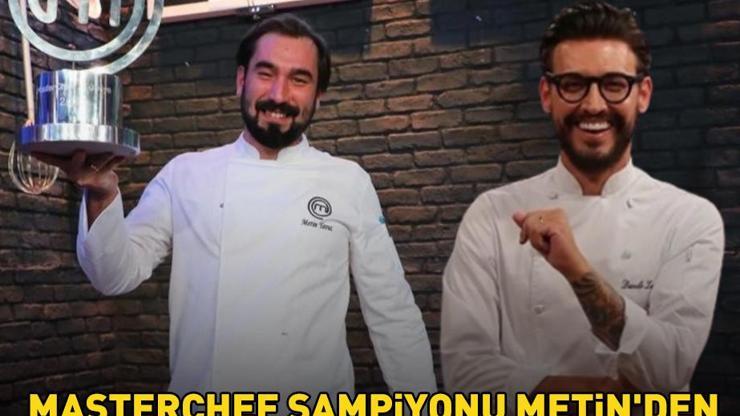 MasterChef şampiyonu Metin Yavuzun Danilo Şef itirafı sosyal medyayı salladı: Aşırı hırslandım