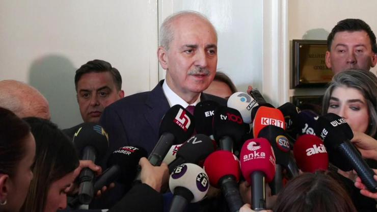 Numan Kurtulmuştan, MHP lideri Bahçeliye yeni anayasa ziyareti