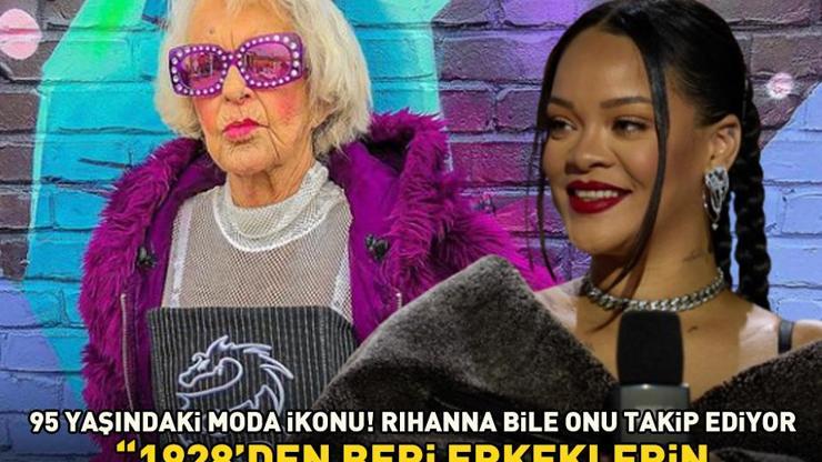 95 yaşındaki moda ikonu 8 torunu var ama Rihanna bile onu takip ediyor ‘1928den beri erkeklerin kalbini çalıyorum’