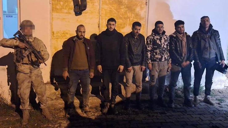 Edirne’de 6 kaçak göçmen yakalandı