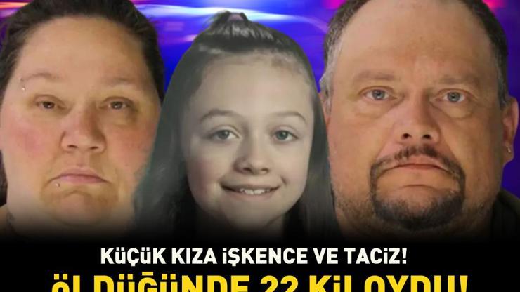 12 yaşındaki kıza işkence ve taciz Öldüğünde 22 kiloydu Babası ile sevgilisi onu zincirle bağlayıp...
