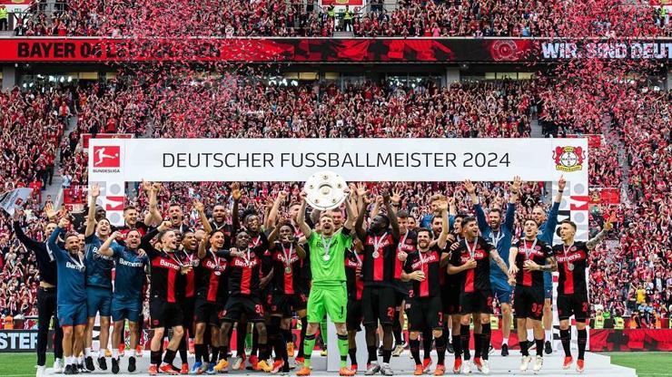 Namağlup şampiyon Bayer Leverkusen