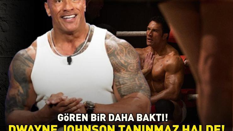 Hızlı ve Öfkelinin yıldızı Dwayne Johnson tanınmaz halde Gören bir daha baktı: Bu o olamaz