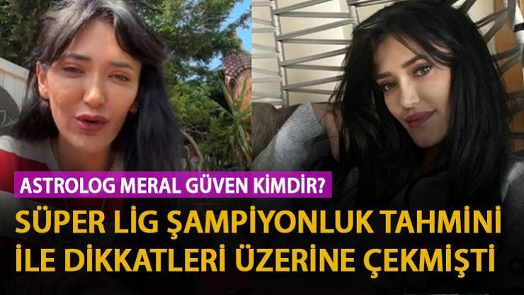 Astrolog Meral Güven kimdir Süper Lig şampiyonluk tahmini ile dikkatleri üzerine çekmişti