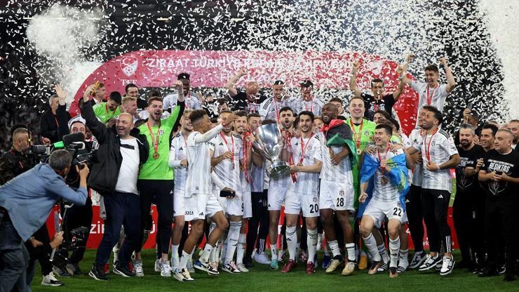 Beşiktaş, 11’inci kez Türkiye Kupası şampiyonu