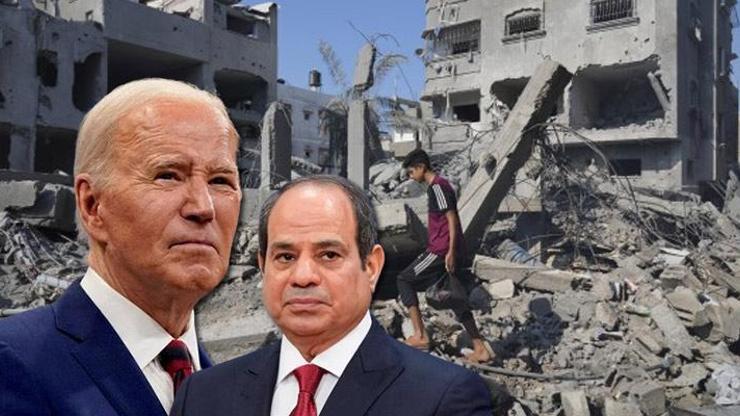 Bidendan Gazze diplomasisi: Sisi ile yardım girişini görüşecek