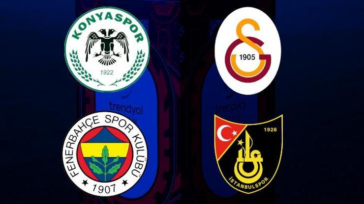 Konya’da ve İstanbul’da 11’ler belli oldu Galatasaray ve Fenerbahçe…