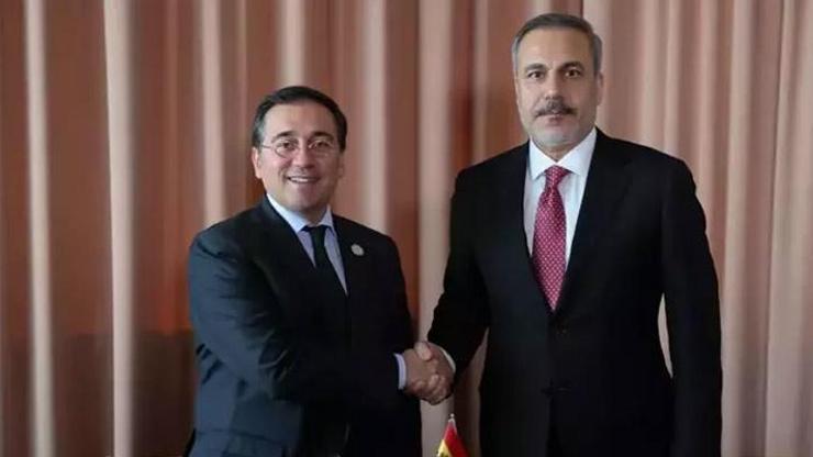 Bakan Fidan, İspanya Dışişleri Bakanı ile görüştü