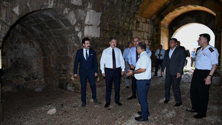 Harun Reşit Kalesinde restorasyon çalışmaları tamamlandı Harun Reşit Kalesinde restorasyon çalışmaları tamamlandı