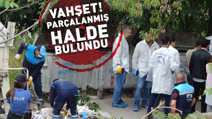 İstanbulda vahşet: İki çöp konteynerinde parçalanmış erkek cesedi bulundu