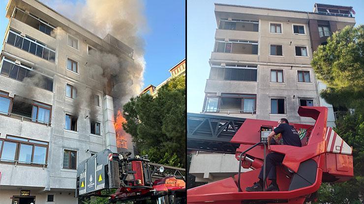 Kartalda sabah saatlerinde korkutan yangın: 1 kişi öldü