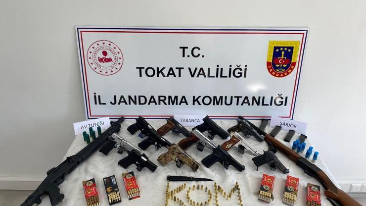 Tokat'ta silah ticareti yapanlara operasyon: 14 gözaltı