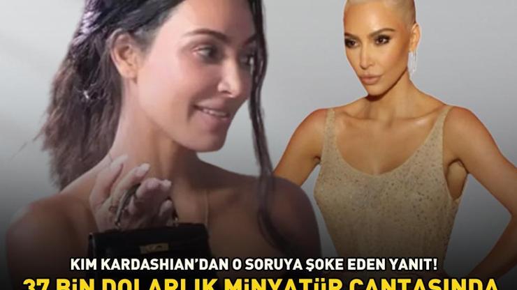 Sosyal medyada gündem oldu Kim Kardashian 37 bin dolarlık minik çantasında bakın ne taşıyormuş