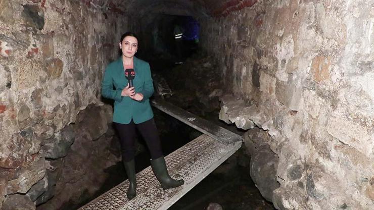 Rumeli Hisarında 125 metre uzunluğunda tünel keşfedildi Ucu nereye çıkıyor