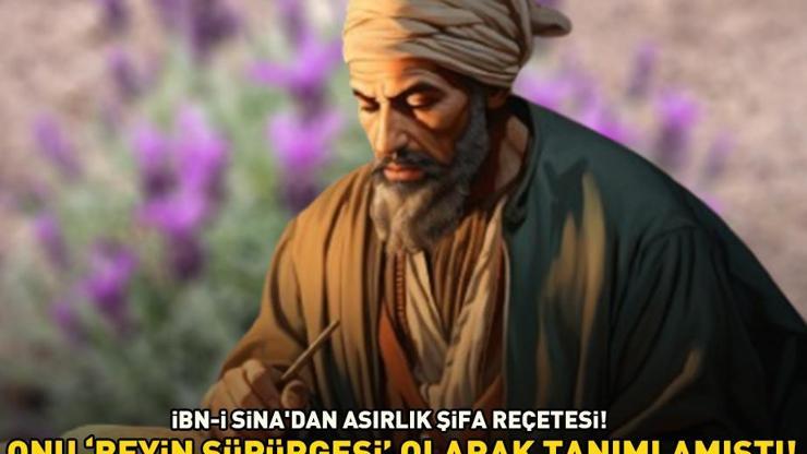 İbn-i Sinadan asırlık şifa reçetesi Beyin süpürgesi olarak tanımlamıştı Bakın nelere iyi geliyormuş...