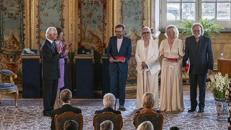 ABBA’ya İsveç Kraliyet nişanı