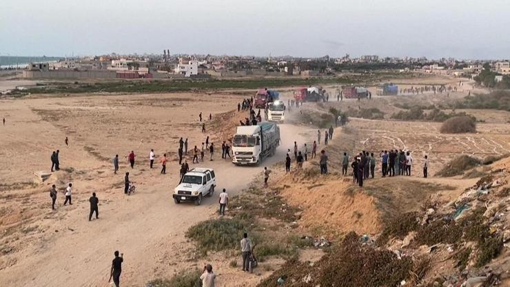 Mısır Refah sınırını açacak mı Üç ülke yardımları görüşecek