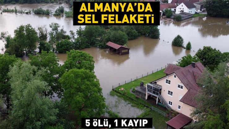 Almanya’da sel felaketi: 5 ölü, 1 kayıp