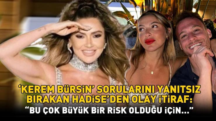 Kerem Bürsinle aşk yaşadığı yönündeki iddialara tepki göstermişti Hadiseden olay Instagram itirafı: Fake hesabım var