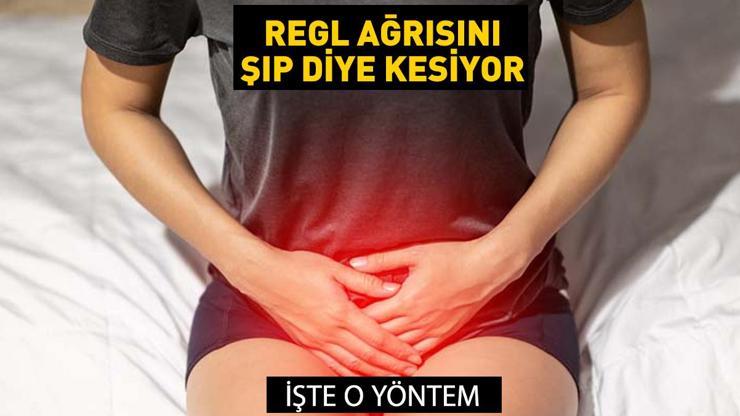 Regl ağrısını şıp diye kesiyor Sancı başlar başlamaz uygulayın İşte o doğal ve basit yöntem