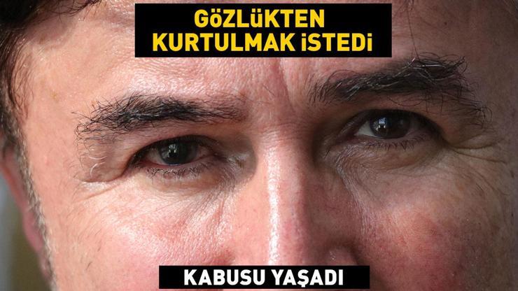 Gözlükten kurtulmak istedi Kabusu yaşadı...