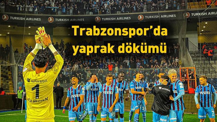 Yabancı kuralı Trabzonsporun elini bağladı Gidecek isimler belirleniyor...