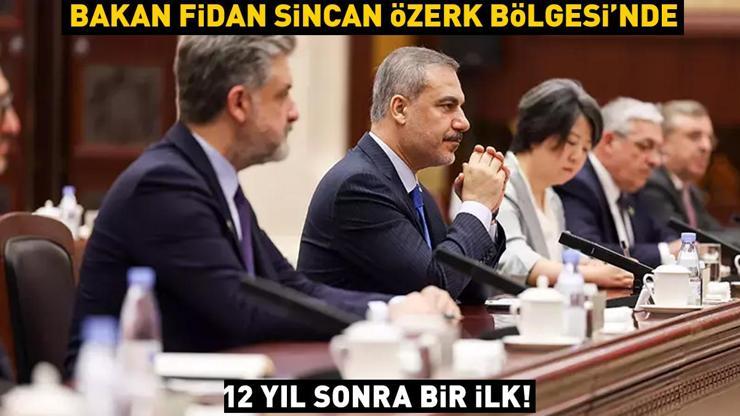 12 yıl sonra bir ilk Bakan Fidan Sincan Özerk Bölgesini ziyaret etti