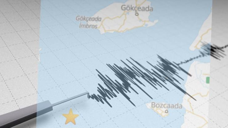 Son dakika: Çanakkalede korkutan deprem