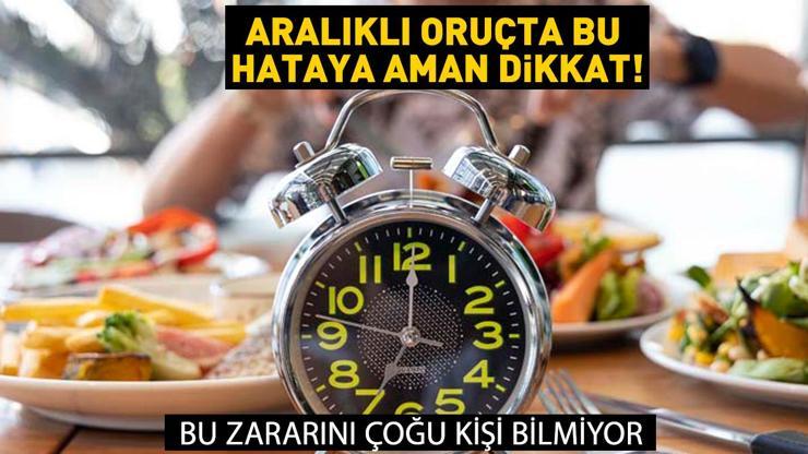 Faydası çok ama bu zararını çoğu kişi bilmiyor Aralıklı oruçta o hataya dikkat Meğer kan şekerini...