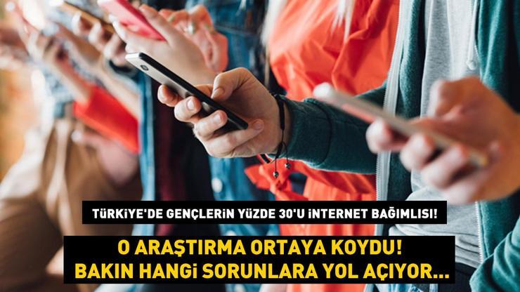 Türkiye’de gençlerin yüzde 30u bu durumdan muzdarip ‘İnternet bağımlılığı’ bakın hangi sorunlara yol açıyor