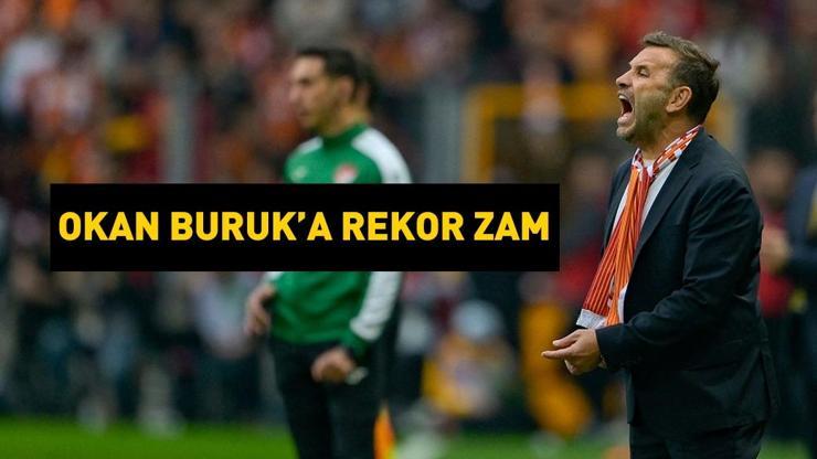 SON DAKİKA HABERİ: Galatasarayda büyük zam Okan Burukun yeni maaşı belli oldu