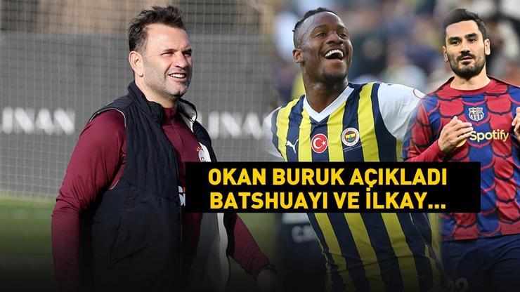 SON DAKİKA Batshuayi ve İlkay Gündoğan Galatasaray’ın gündeminde mi Okan Buruk açıkladı