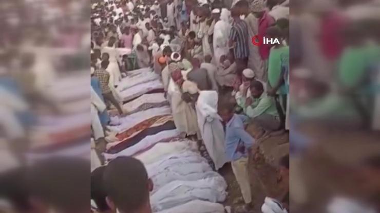 Sudanda korkunç katliam Köy basıp, kurşun yağdırdılar: 180 ölü...