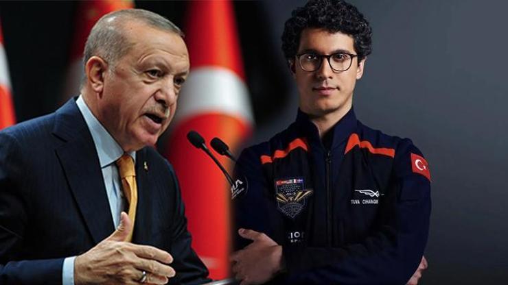 Cumhurbaşkanı Erdoğan 2. Türk astronot Tuva Atasevere başarılar diledi