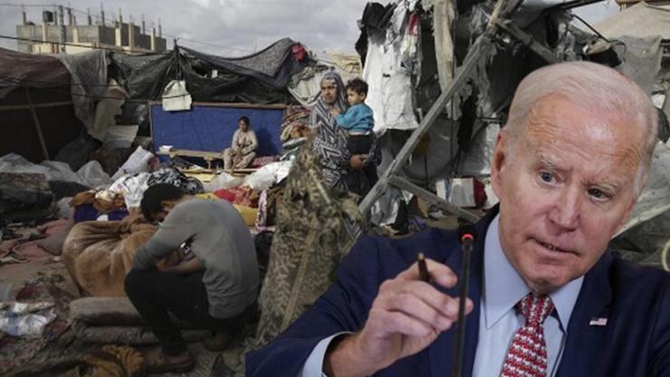 İnsanların diri diri yandığı Refah Operasyonuna ilişkin Biden: Netanyahu beni dinledi