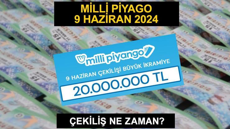 9 Haziran 2024 Milli Piyango sonuçları... MPİ bilet sorgulama millipiyangoonline.comda
