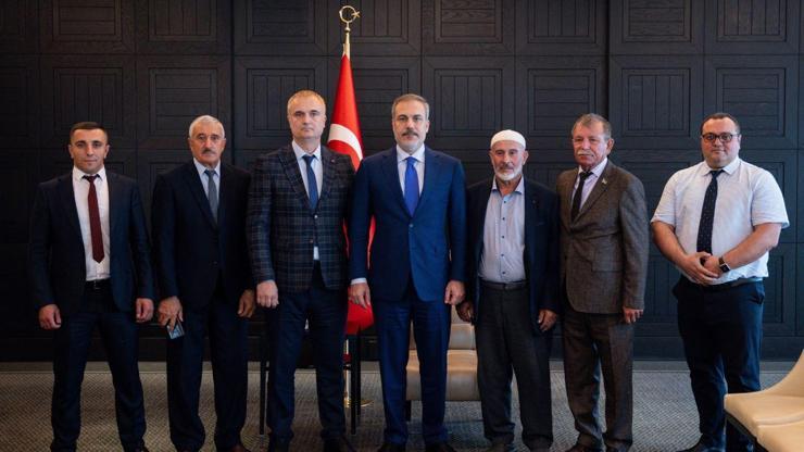Bakan Fidan, Rusya’da Ahıska Türkü temsilcileriyle bir araya geldi